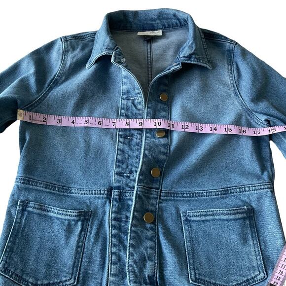 Universal‎ Thread Blue Denim Jacket Women's XS - Picture 7 of 8